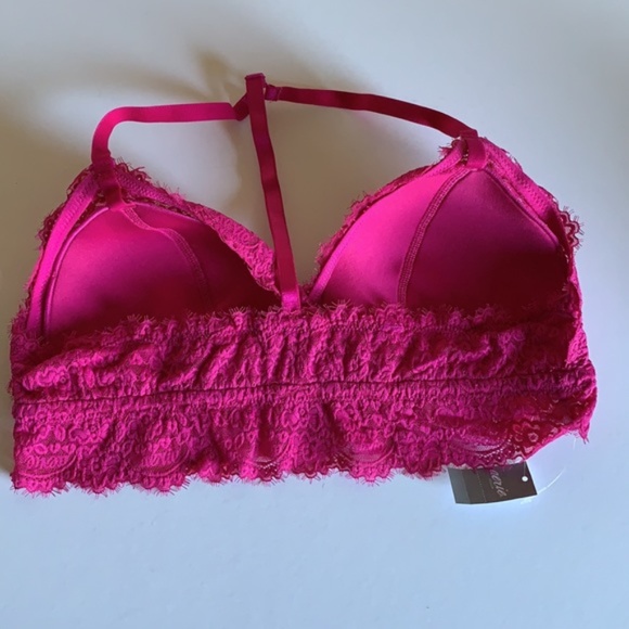 Aerie pink long line bra - Picture 3 of 5